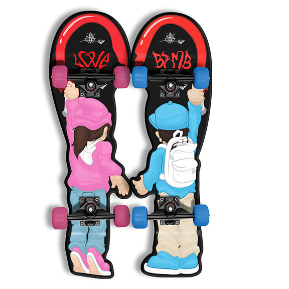 TR!X ST!X "LOVE BOMB" DOUBLE DECK SET