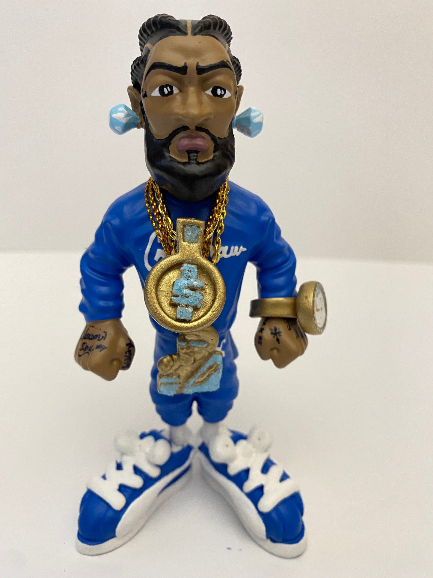 D.A.T. N!PSEY HUSSLE Designer Art Toy by TR!X